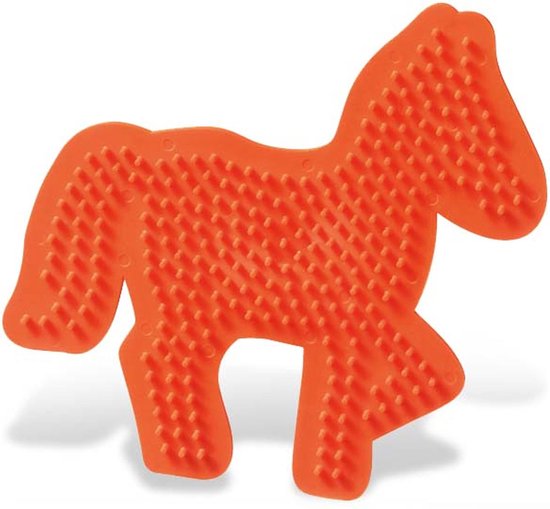 Strijkkralen bord: paard