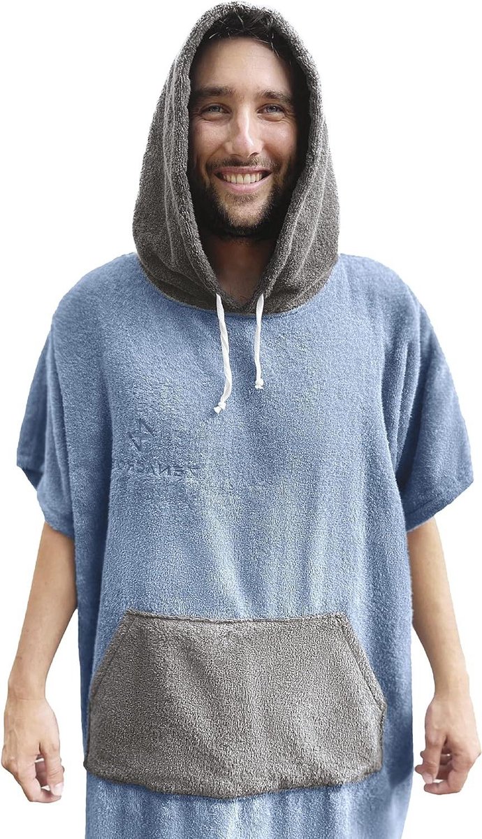 Poncho Handdoek Veranderende Badjas - Katoen OEKO TEX