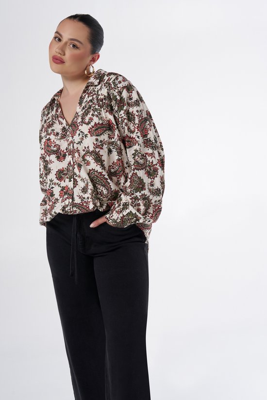 Foto: Ms mode blouse blouse met print