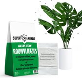 Super Ninja Aaltjes Tegen Rouwvliegjes - 5 Miljoen Nematoden - Biologische Rouwvliegjes Bestrijding - Ecologisch - Beschermt tot 15 Kamerplanten - Gebruik voor Binnen