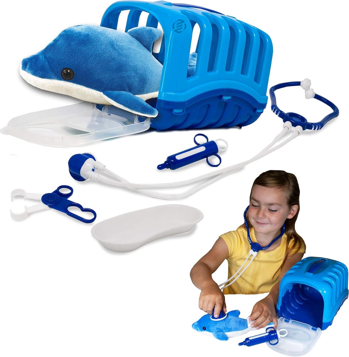 Equivera Dokterset Speelgoed - Doktersset - Speelgoed Doktersset - Dokterskoffer - Rollenspel - Cadeau