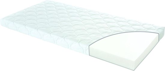Dailydream Baby and Children's Mattress Model 1 for children from 0-36 months and up to 25 kg with breathable mattress core, 70 x 140 x 10 cm