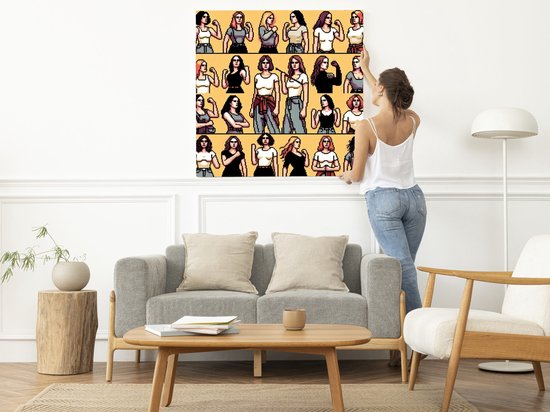 Kunstprint | Wanddecoratie | Dibond | 60 × 60 cm