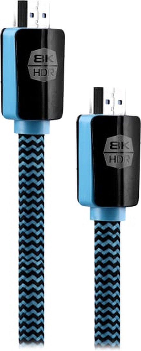 T'nB HDMI8K2 HDMI kabel 2 m HDMI Type A (Standaard) Zwart, Blauw