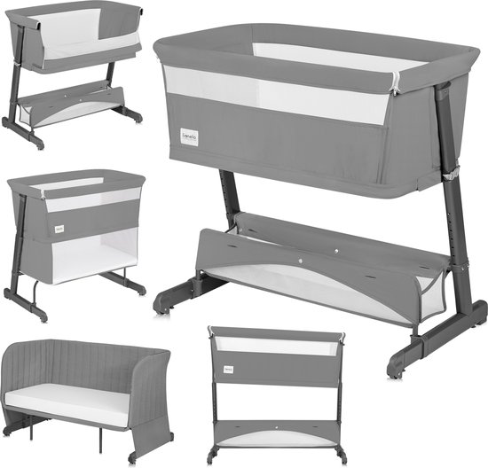 Lionelo Thomi Plus 5in1 Meegroeibed met Matrassen