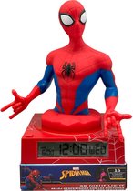 Spiderman digitale wekkerlamp 25 cm