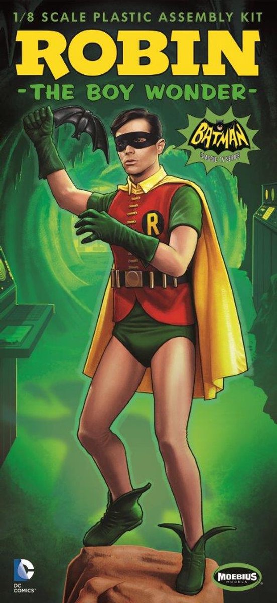 Moebius Modelbouwpakket Militaire voertuigen - 951 1966 Batman Robin - The Boy Wonder - Figuur Plastic - 1:8 - Modelbouw
