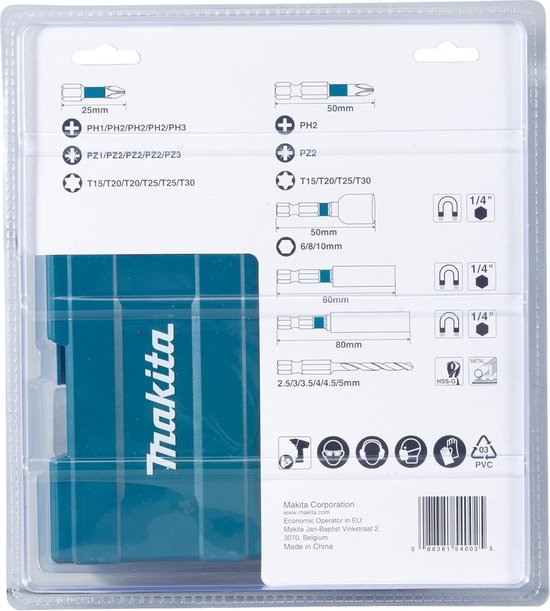 Makita E-03109 boorbitset 90 stuk (s