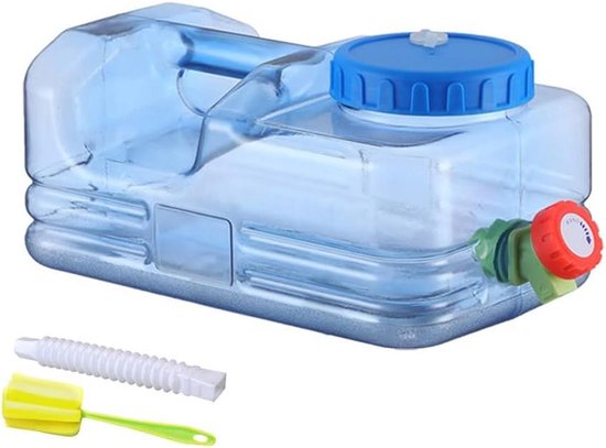 Umikk Kampeer-waterjerrycan, watertank met kraan, draagbare
