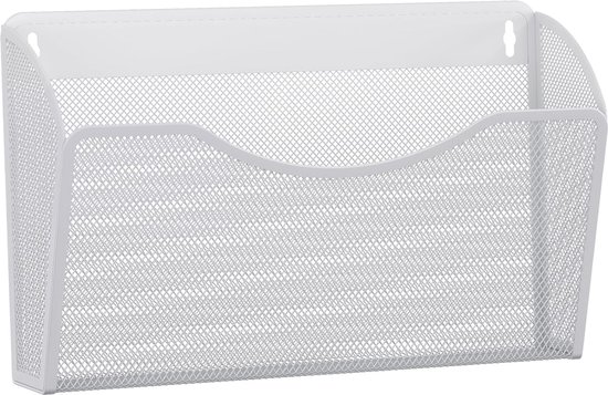 JEBELE 3 etages A4 mazen inlegvak muur magazijnhouder papier organizer muur brievenbak metaal wit