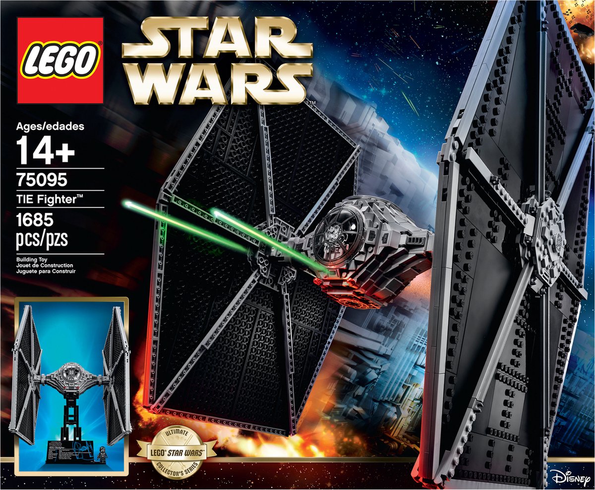 Star Wars TIE Fighter, Bouwpakket, 14 jaar, 1685 stuk(s)