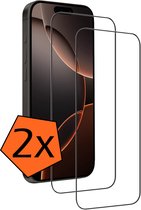 Protecteur d'écran - Convient pour iPhone 16 Pro Max Protecteur d'écran Protect Glas - Protecteur d'écran adapté pour iPhone 16 Pro Max Protecteur d'écran en Tempered Glass Full Screen Full Cover - 2 PACK