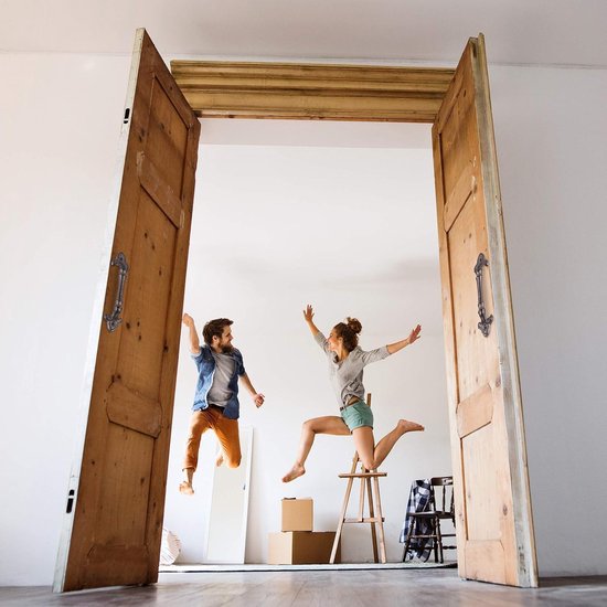 Gedotec meubelgreep grenen staafgreep rond houten greep gemaakt van