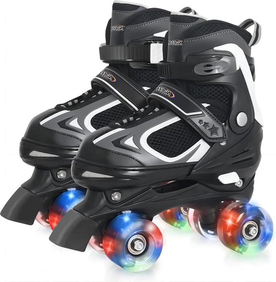 Patins à Roulettes Réglables Roces Quaddy 3.0 - Idéal Pour Les Débutants