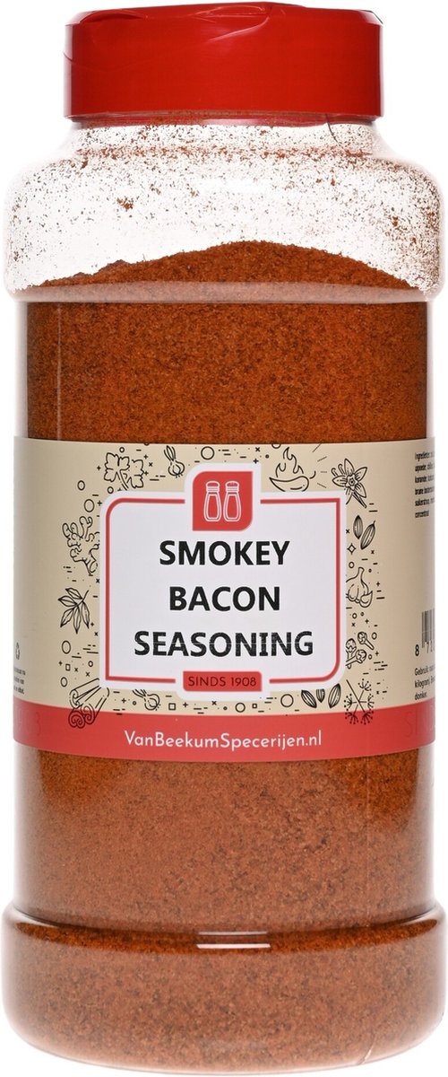 Goedkoopste Van Beekum Specerijen - Smokey Bacon Seasoning - Strooibus 600 gram