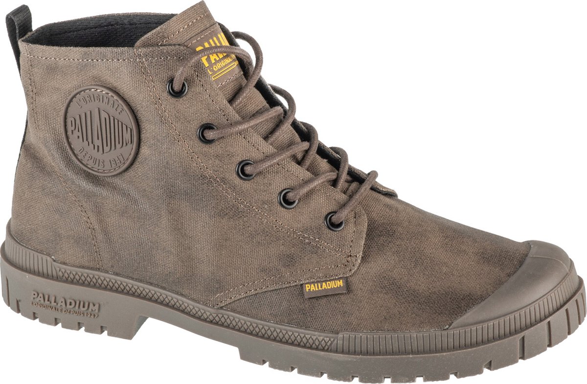 Palladium Pampa SP20 Hi Wax 74388-213-M Unisex Sneakers Bruin