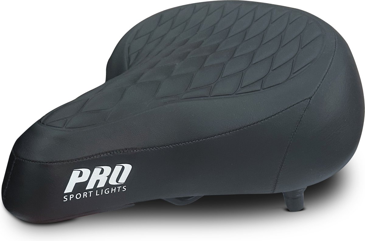 Fietszadel Pro Sport Lights Royal Cruiser - Zwart - Unisex - Foamvulling