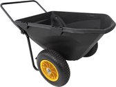 Bol.com Polar Cub Cart Kruiwagen PO8449 - Sterke Polyethyleen Kruiwagen 191L aanbieding