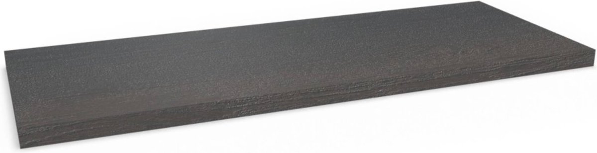 Ben Tendenza Afdekblad 121x46x3,8 cm Coal Oak