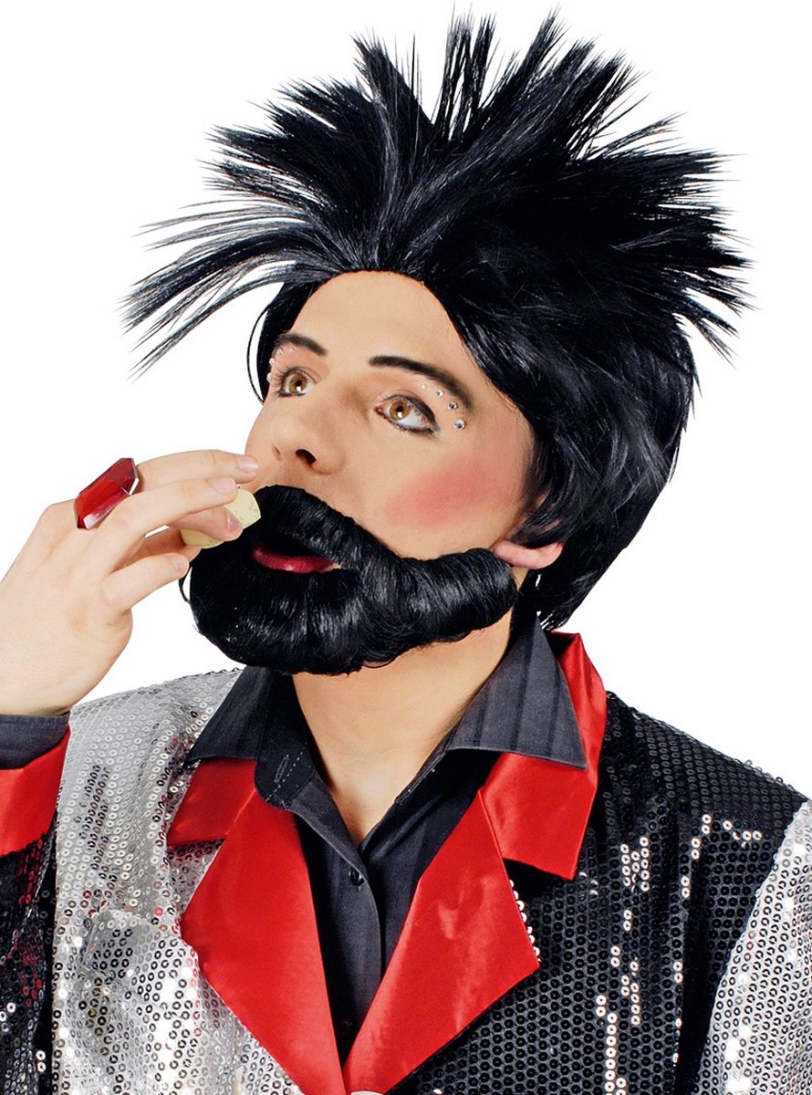 Pruik Met Baard Harald Fashion