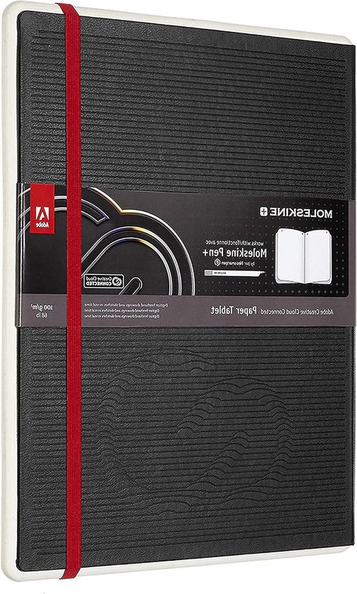 Adobe Creative Cloud Digital Notebook - Paper Tablet with White Pages ...