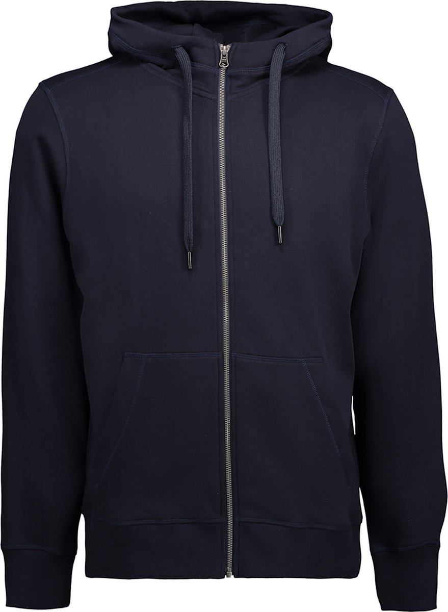 ID Hoodie Core Vest met Rits Heren Navy - Maat XL