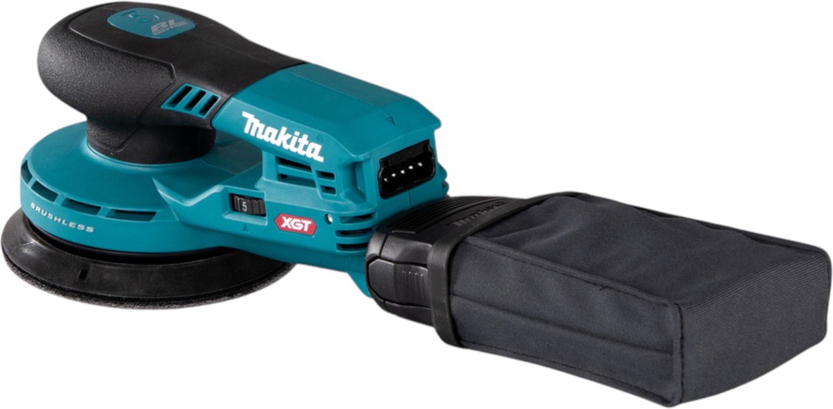 Makita BO001CGZ Accu excenter schuurmachine 125mm XGT 40 V Max Basic Body – foto 5