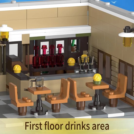 Bouwstenen Het Chinese Restaurant 1230 stuks bol