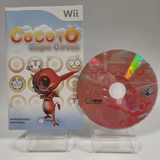 Jeu Wii Cocoto Magic Circus Complet - Bon état Disque Et Boîte