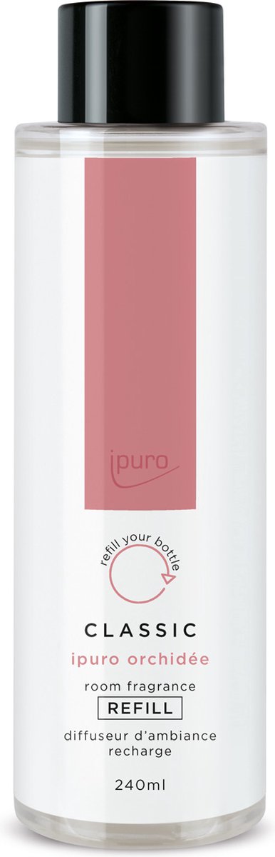 Goedkoopste Ipuro Classic Orchidée geurstokjes 240 ml refill - navulling