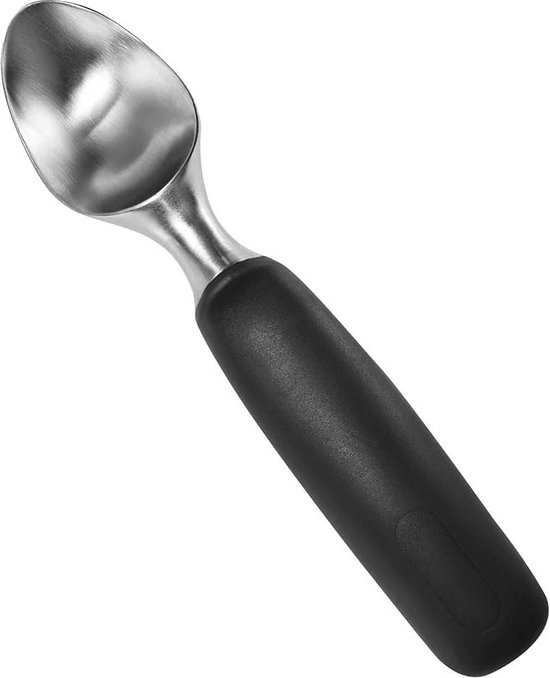 OXO 11295200 ijsschep, roestvrij staal, zwart