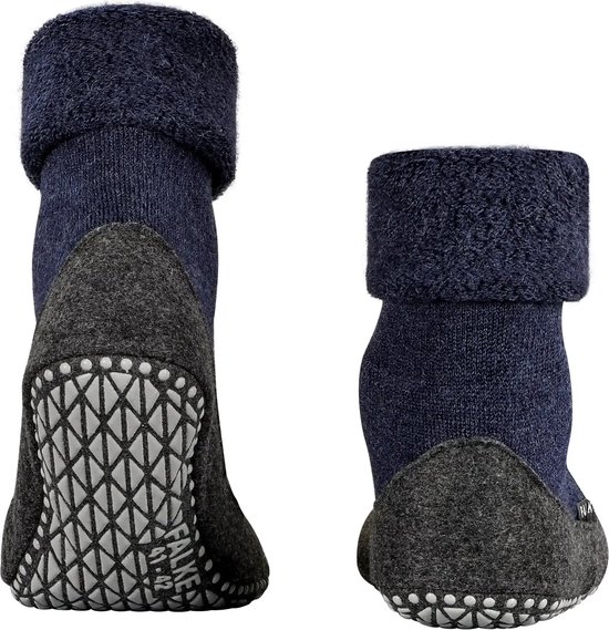 Chaussettes maison FALKE Cosyshoe pour homme - Bleu foncé - Taille 43-44
