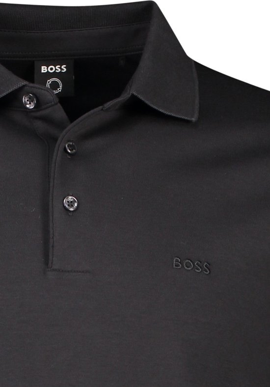Polo's korte mouw blauw Boss Men Black