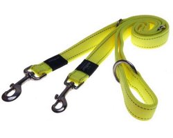 Rogz Utility Multilijn - Hondenriem - 180x2 cm Geel L