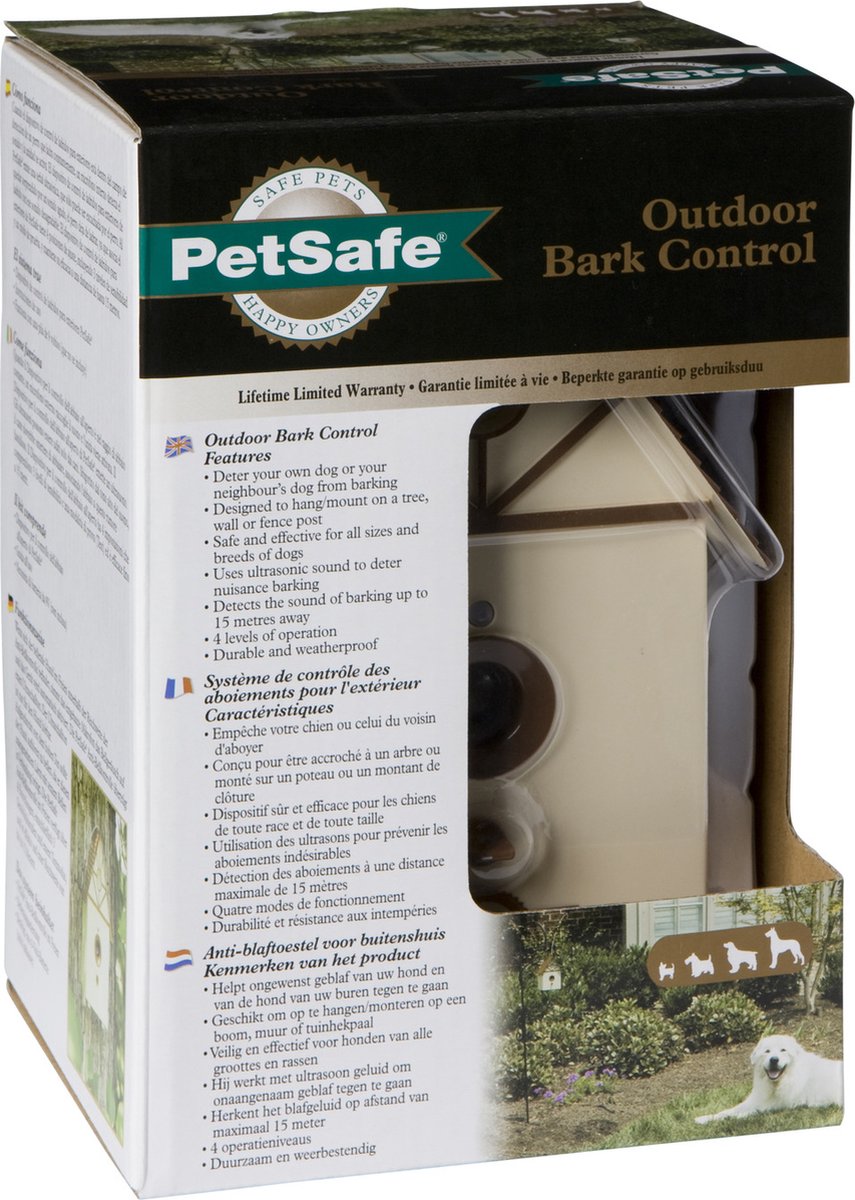 Petsafe Outdoor Bark Control voor de hond Per stuk