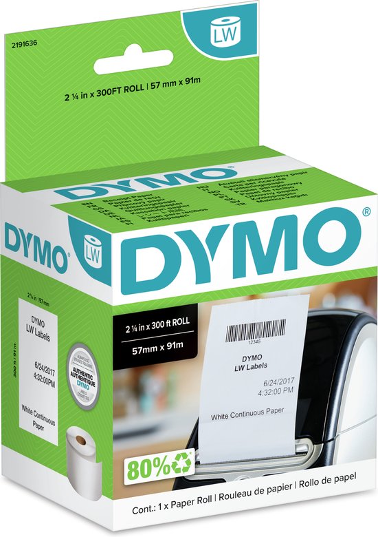 DYMO Original LabelWriter Large Shipping Labels/Name