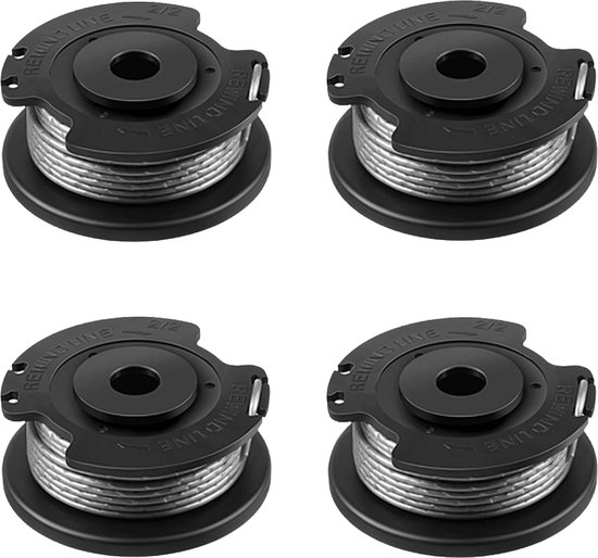 Somstyle Maaidraad Set Geschikt voor Bosch EasyGrassCut - 4 Stuks - Ø 1,6 MM - Draadspoel voor Grastrimmer - 5 Meter - Trimmerdraad