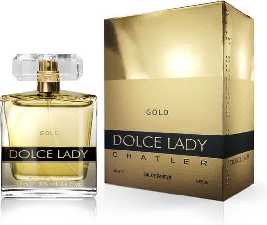 Parfum LHY Dolce Lady Gold Eau De Parfum Pour Femme - Flacon 100 Ml - Neuf Sous Cellophane