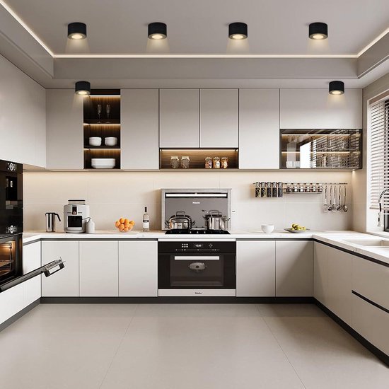 Dehobo Spot- en spot-rails, dubbele plafondspots, GU10, draaibaar, modern, plafondlamp, spot, matzwart, zonder lampen, plafondlamp met 6 spots, voor keuken, slaapkamer, woonkamer, hal, eetkamer Dehobo Spot- en spot-rails, dubbele plafondspots, GU10, draaibaar, modern, plafondlamp, spot, matzwart, zonder lampen, plafondlamp met 6 spots, voor keuken, slaapkamer, woonkamer, hal, eetkamer