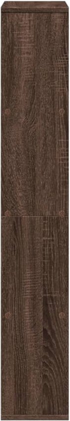 vidaXL Bibliothèque 60x20x120 cm bois traité couleur chêne brun - Bibliothèque - Bibliothèques - Étagère à Boeken - Étagère