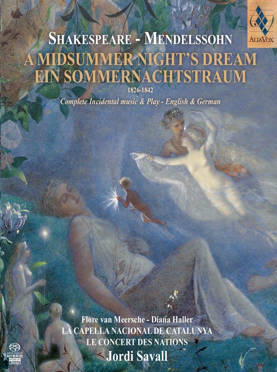 Le Concert Des Nations & Jordi Savall - Mendelssohn: A Midsummer Nights Dream (4 CD)