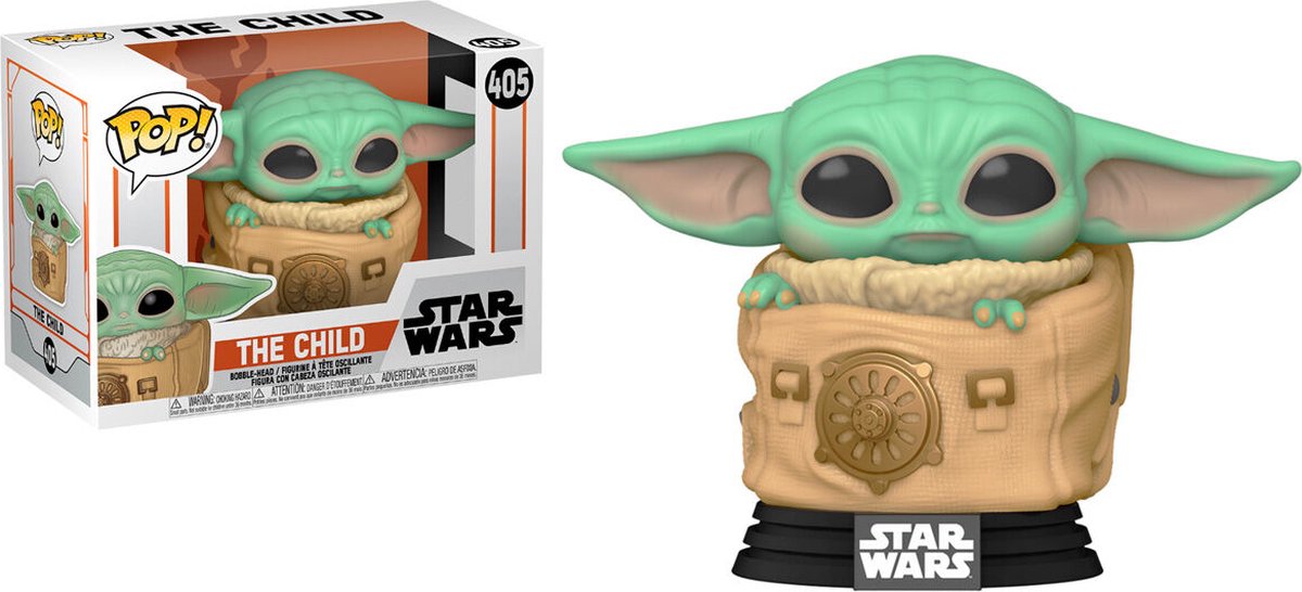Pop! Star Wars: The Mandalorian - The Child in Bag FUNKO