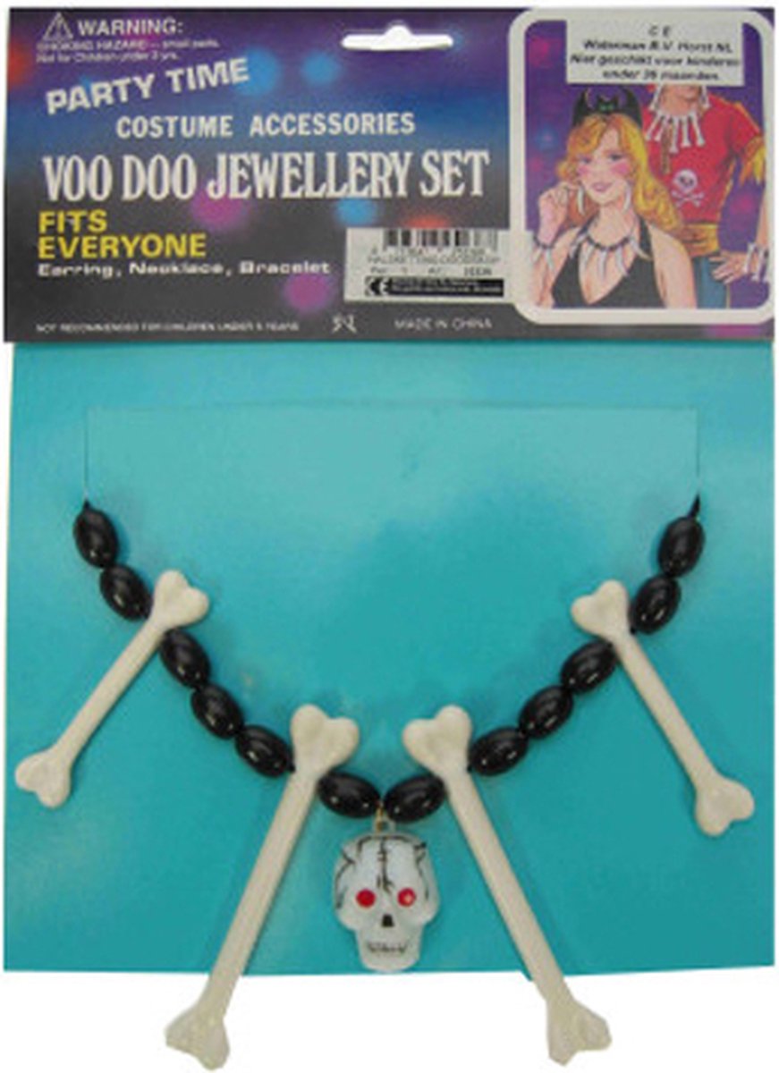 Ketting met botten holbewoner