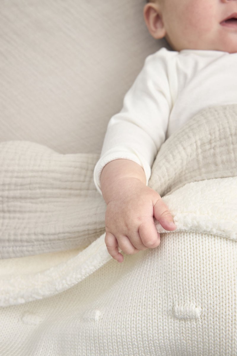 Meyco Meyco Baby Knots ledikantdeken - afbeelding 4