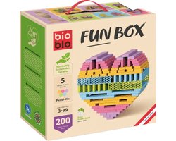 Bioblo Pastel-Mix, Bouwpakket, 3 jaar, 200 stuk(s), 3,5 kg