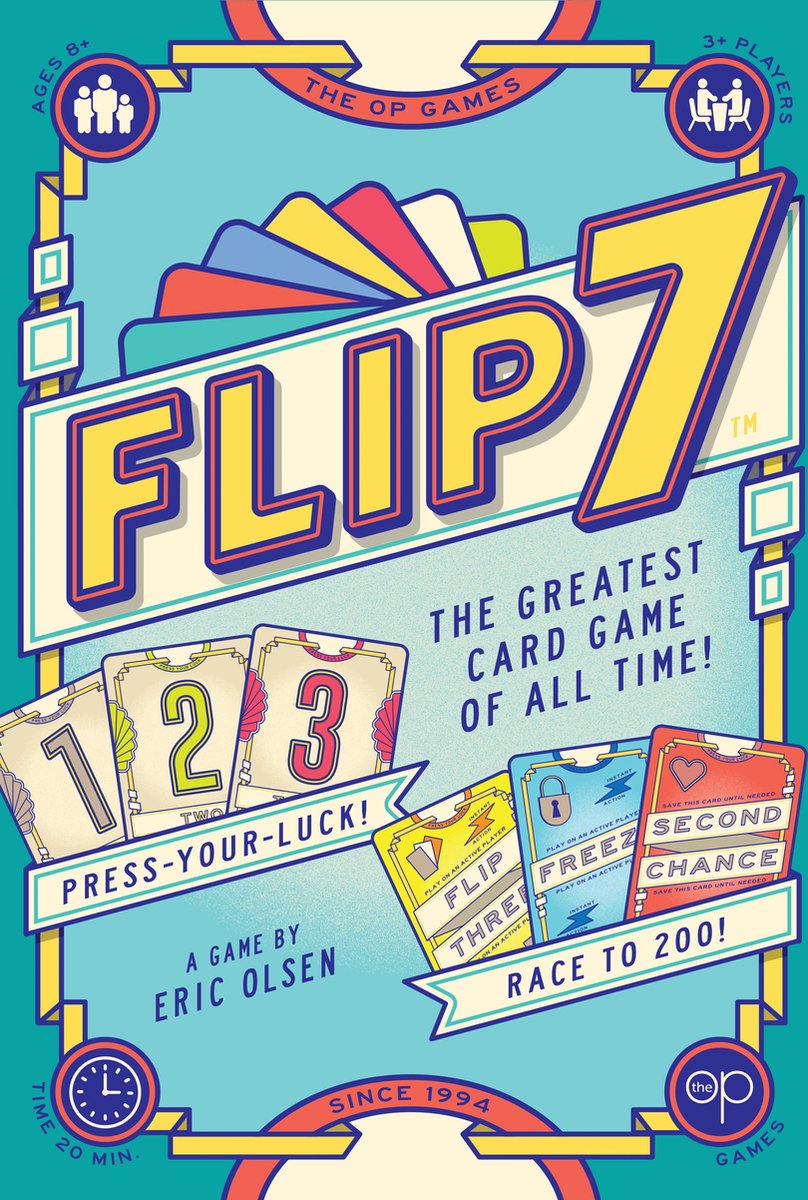Flip 7 - Kaartspel - Engelstalig — afbeelding 6