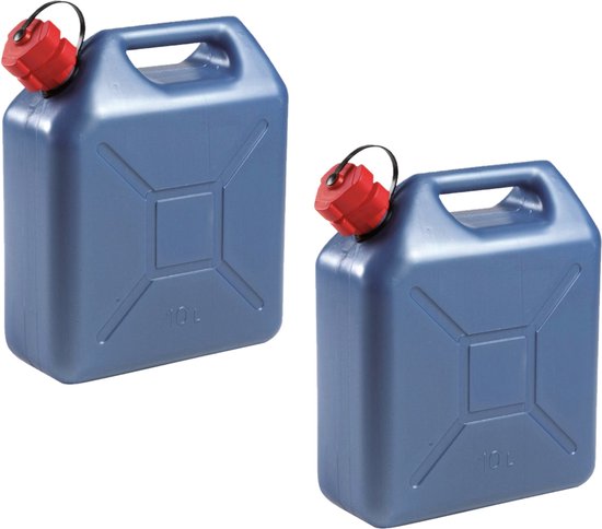 EDA Jerrycan - Met tuit - 10 Liter - Blauw van EDA — afbeelding 2