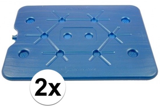 2 stuks Platte koelelementen 32 x 25 cm van Bo-Camp — afbeelding 2