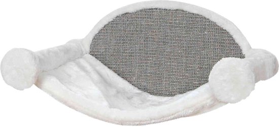 TRIXIE Kattenhangmat 54x28x33 cm crèmekleurig en grijs 49920
