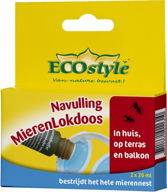 Ecostyle Navulling Mierenlokdoos - Insectenbestrijding -